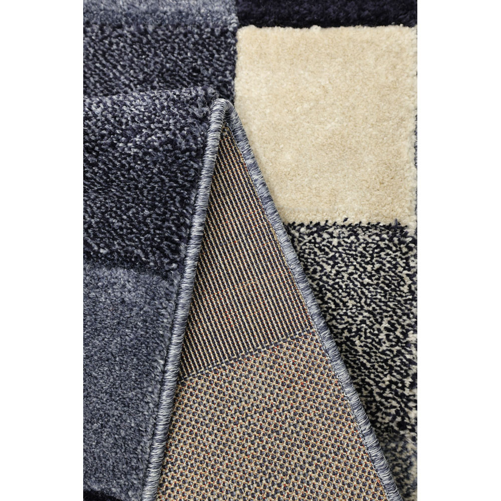Homemaker Newport Blue Blocks Runner 60 x 200cm Image 4