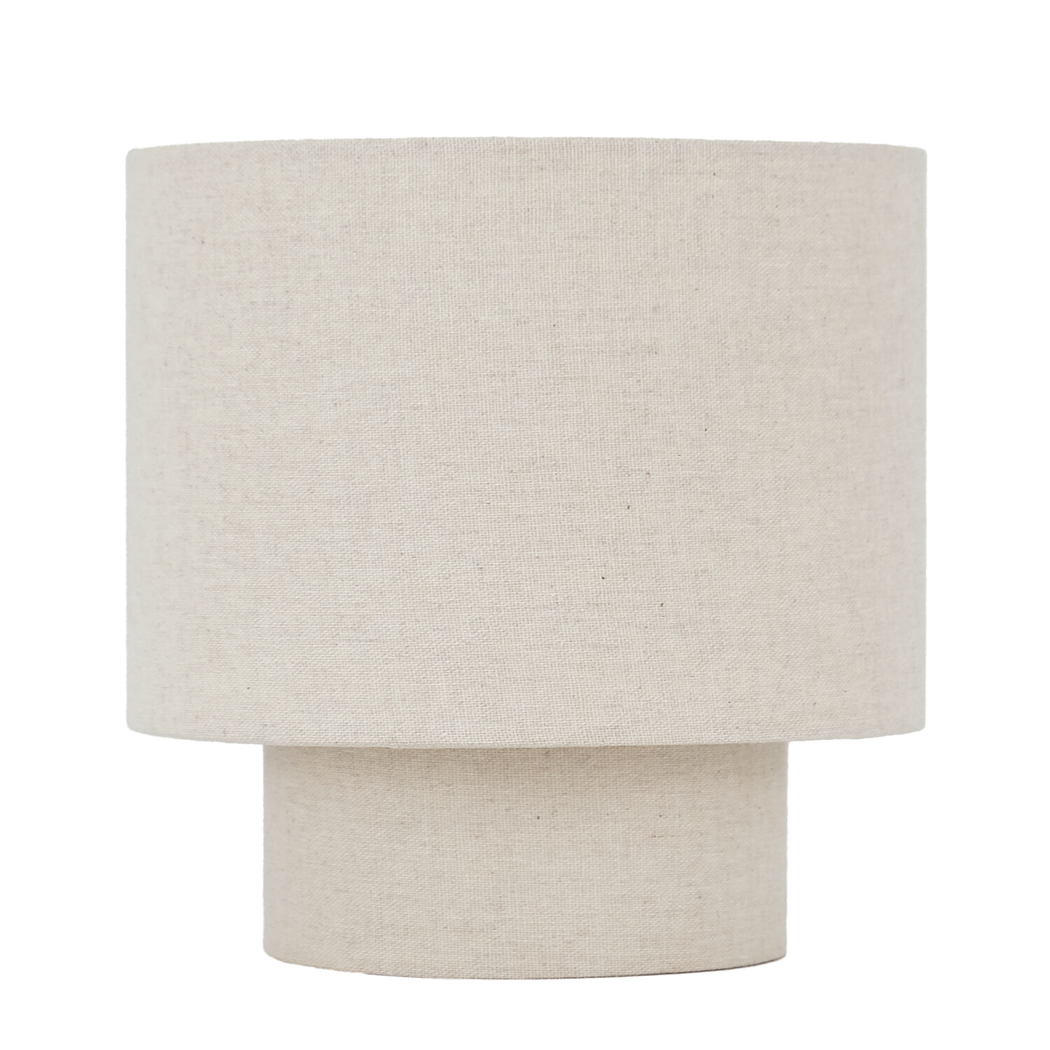 Imani Linen Table Lamp - White Image 1
