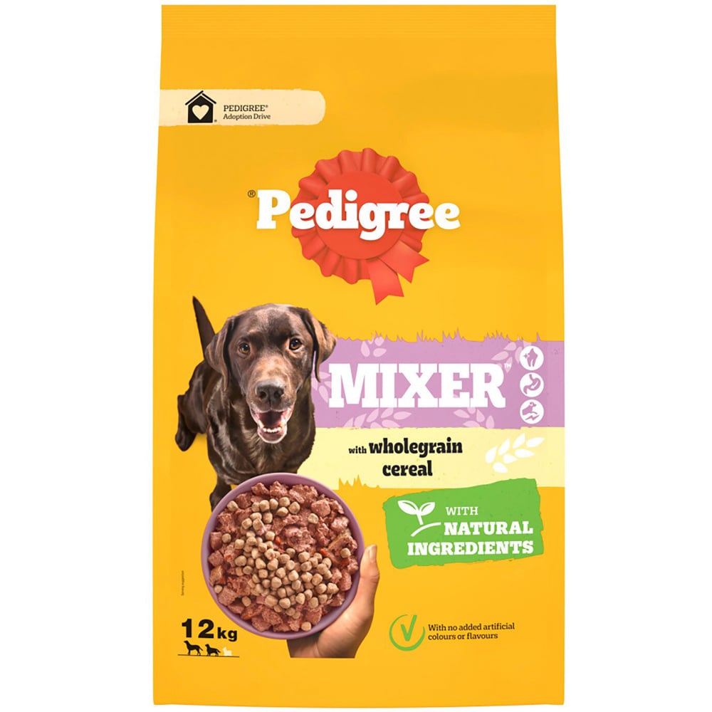 Pedigree Dry Mixer Adult Dog Food Image 1