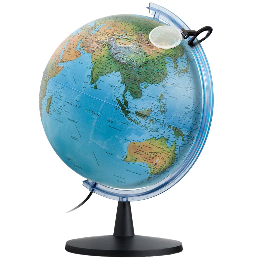 Nova Rico Elite Physical and Political Illuminated Globe 40cm Image 1