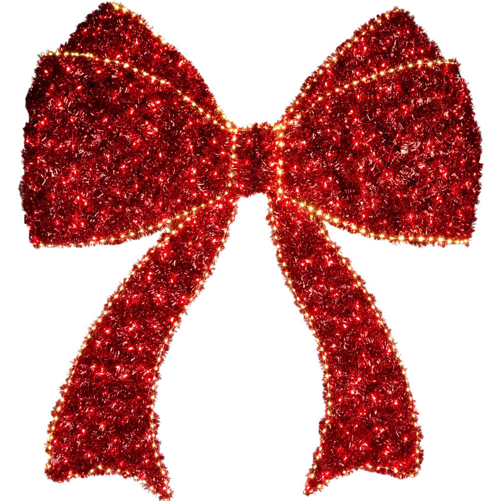 1160 LED Christmas Bow Decoration Image 3