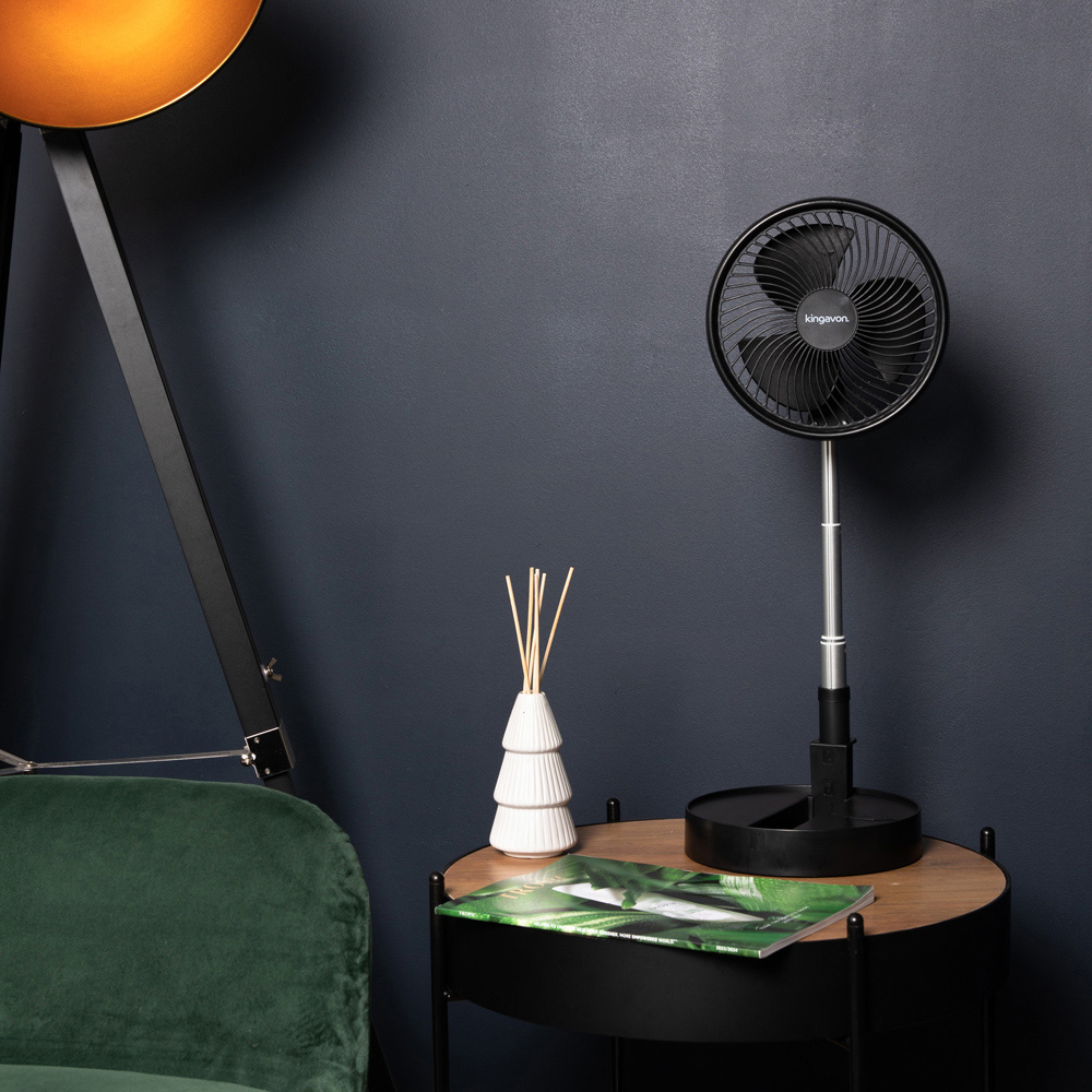 Samuel Alexander Black Telescopic Cooling Fan 39 inch Image 7
