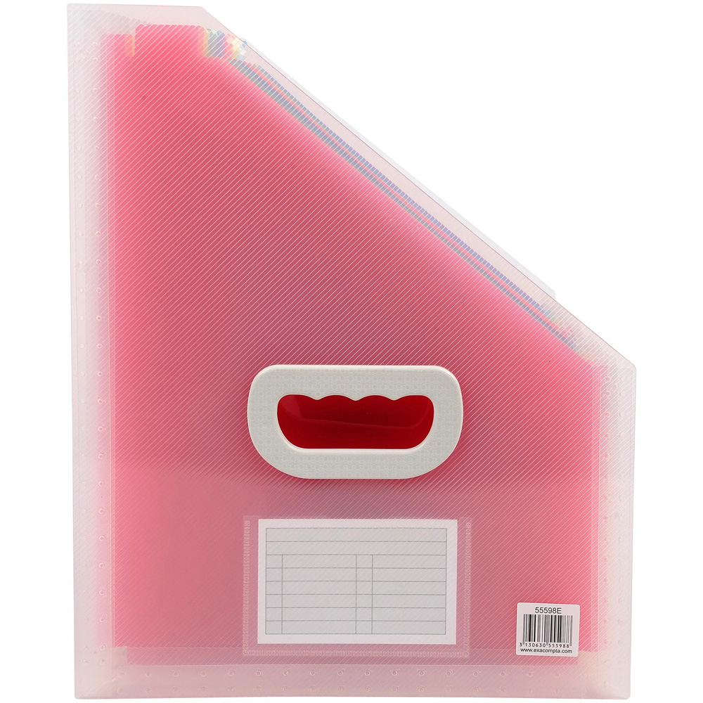 Exacompta Crystal 12 Part Magazine File Holder 4 Pack Image 7