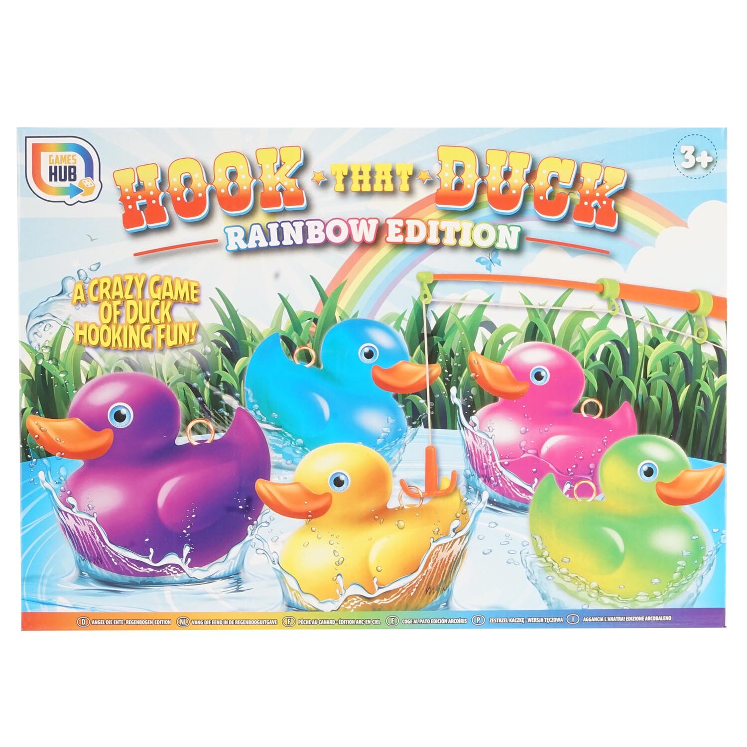 Hook That Duck Rainbow Edition Wilko