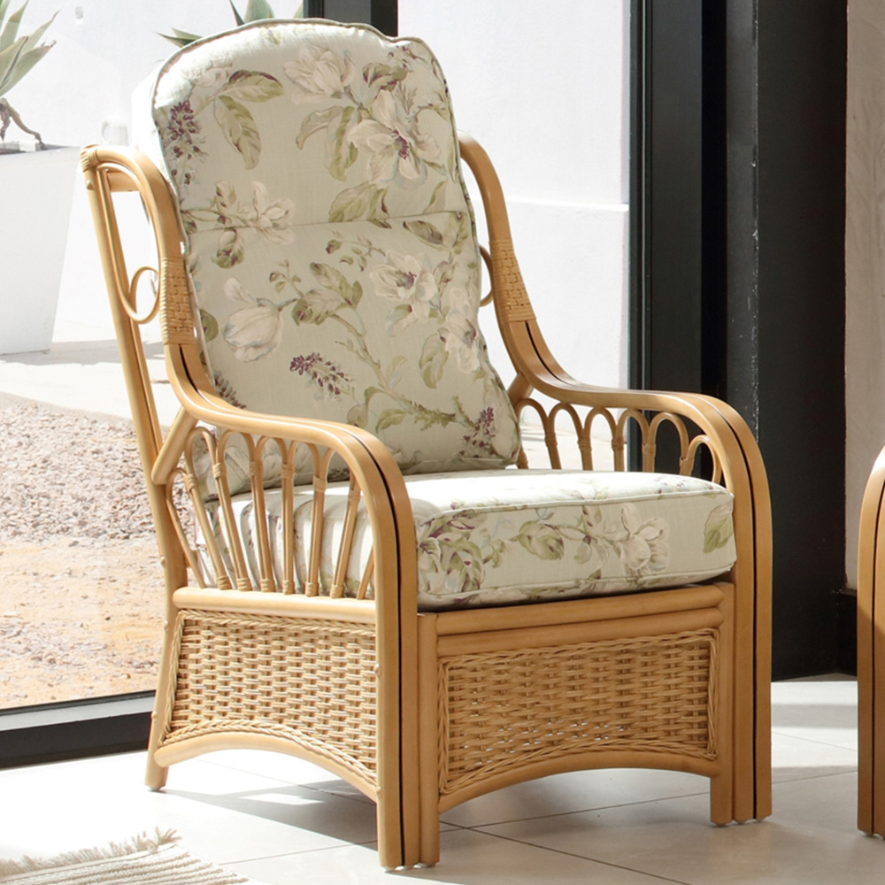 Desser Furniture Vale Light Oak Lily Armchair Image 1