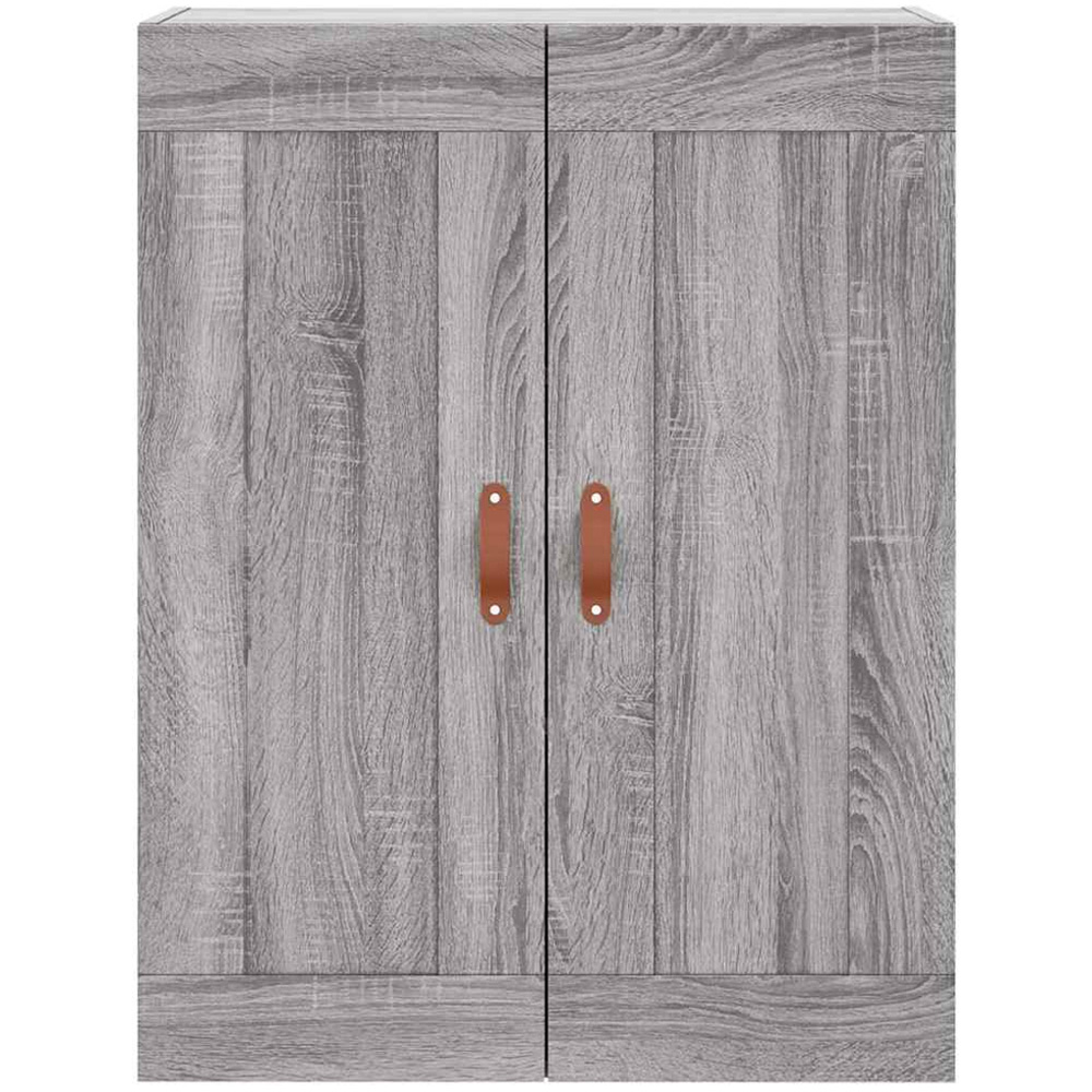vidaXL 2 Door 3 Drawer Grey Sonoma Highboard Image 5