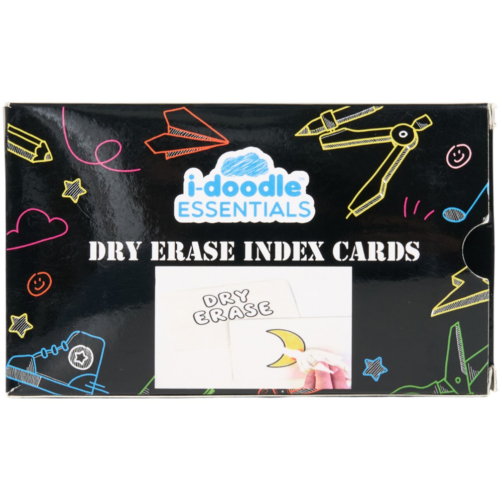 Dry Erase Index Cards White Image 2