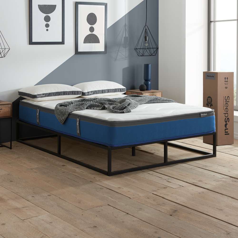 SleepSoul Nebula Double White 600 Pocket Sprung Foam Mattress Image 6
