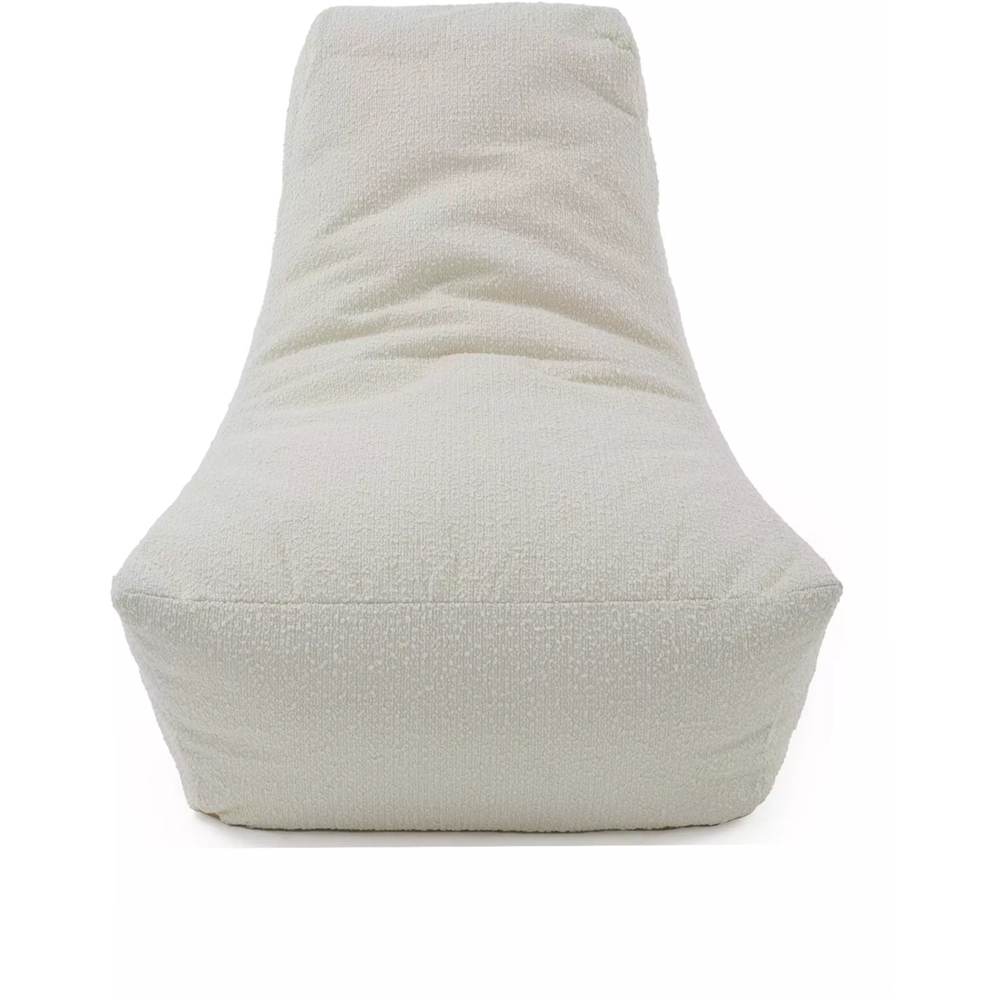 Kaikoo Cream Boucle Slammer Chair Image 2