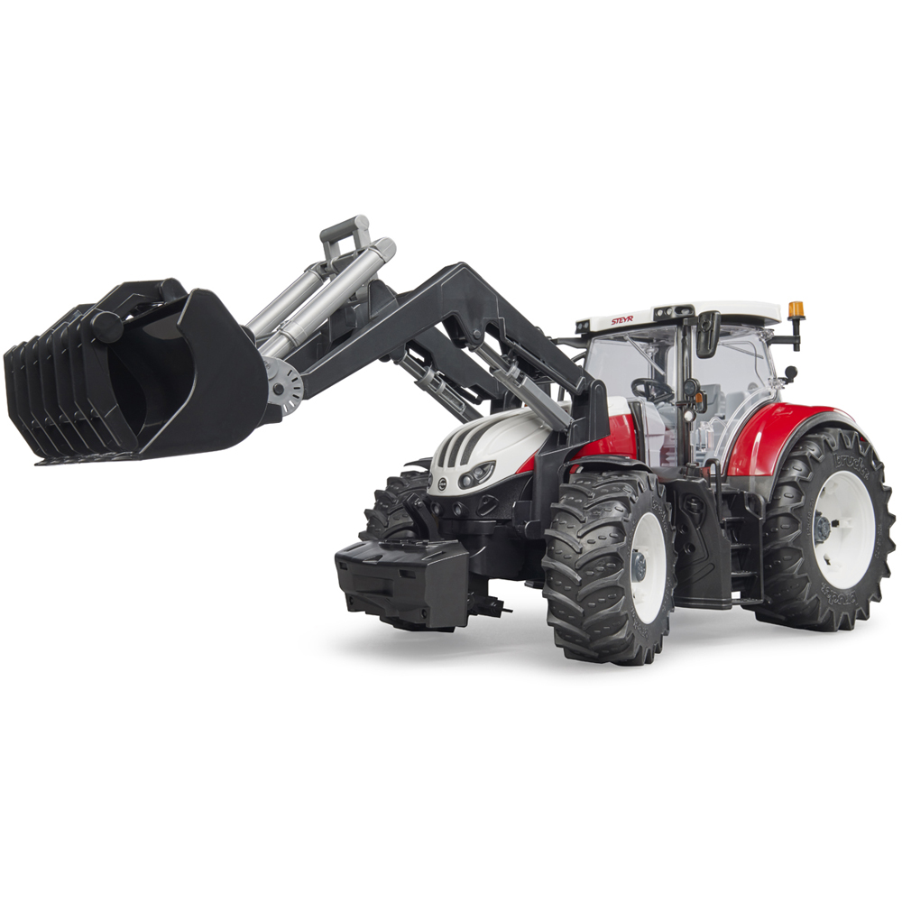 Bruder Steyr 6300 Terrus CVT Tractor with Frontloader Image 2