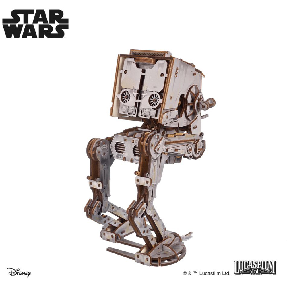 Ugears Star Wars AT-ST Walker Mechanical Model Image 3