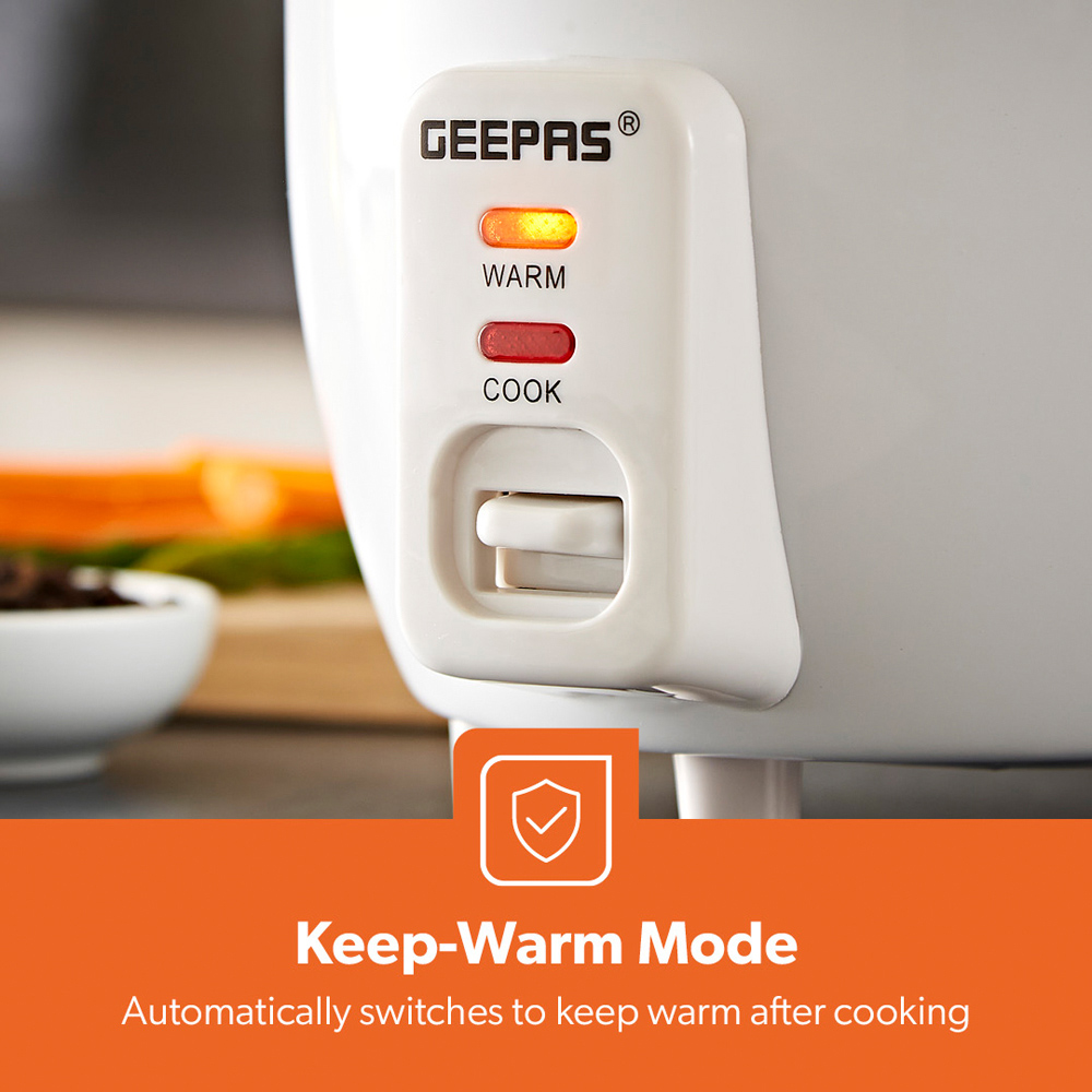 Geepas GRC35048UK 0.6L Electric Rice Cooker 300W Image 4