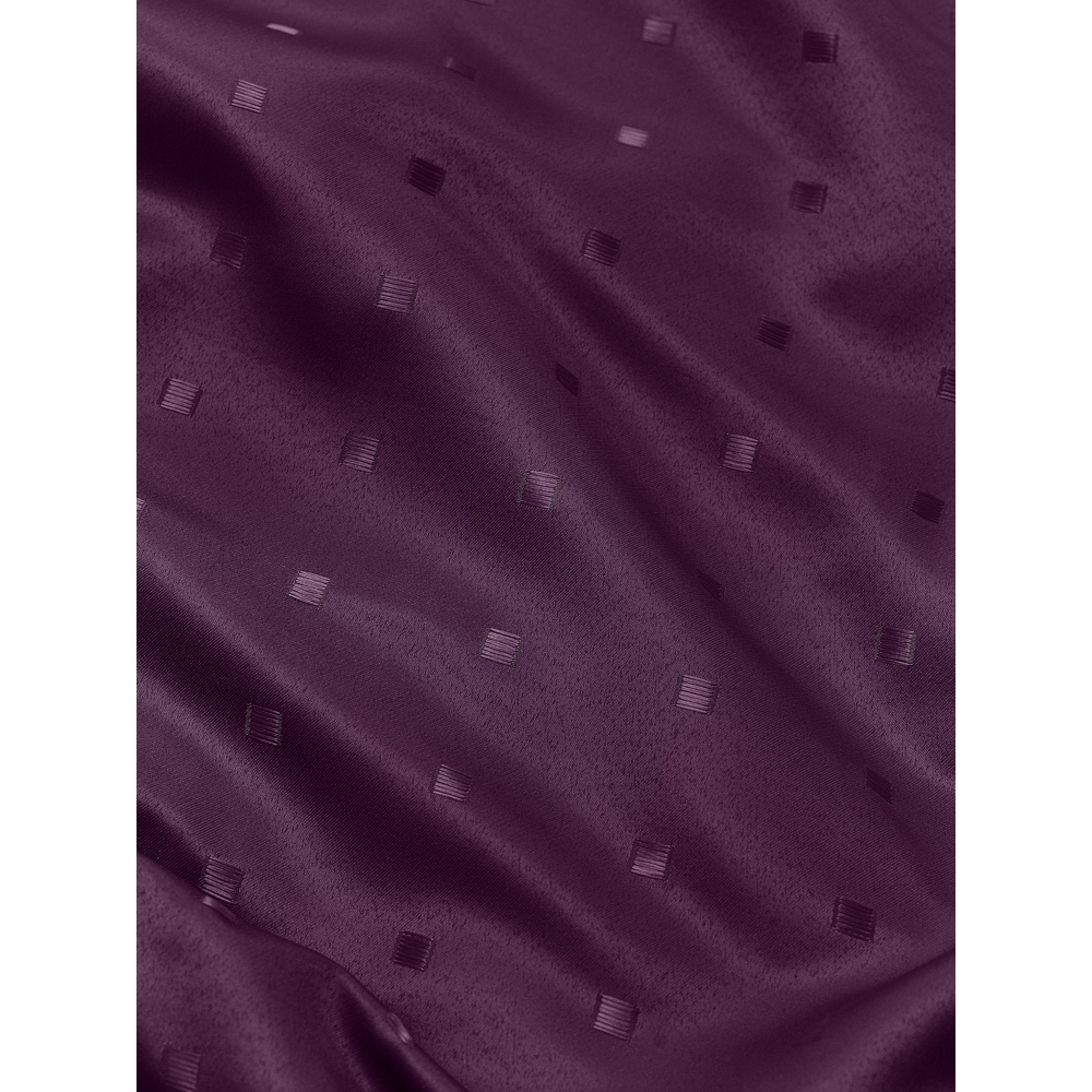 Alan Symonds Madison Purple Ring Top Curtain 229 x 274cm Image 7