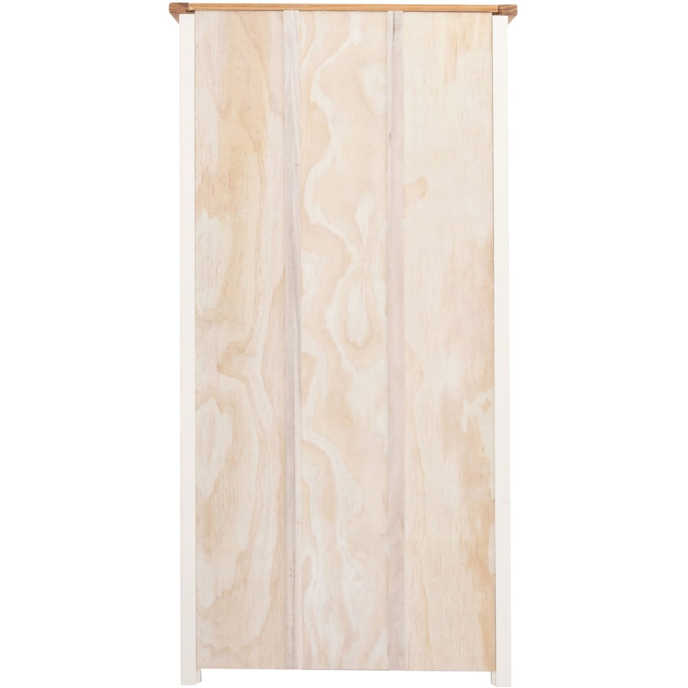 Maggiori 5 Shelf Off White Bookcase Image 4