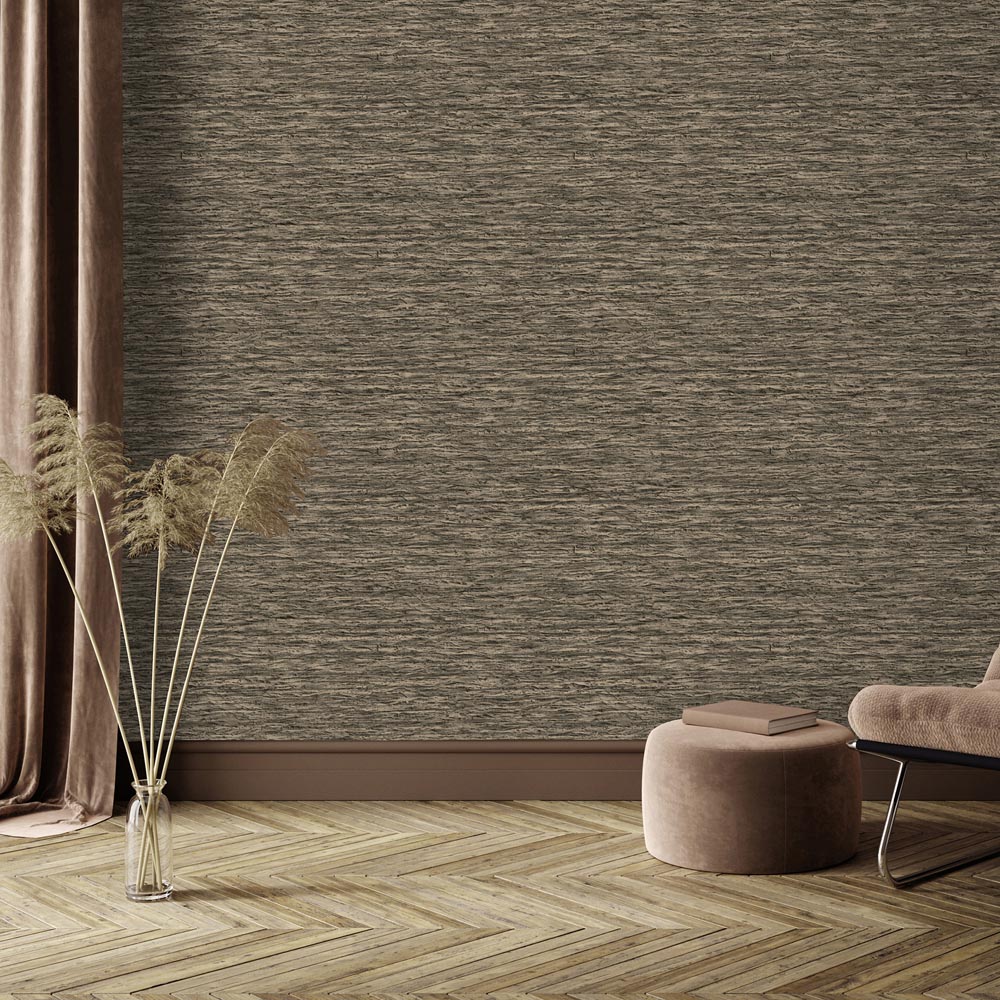 Holden Decor Ondulato Charcoal Wallpaper Image 3