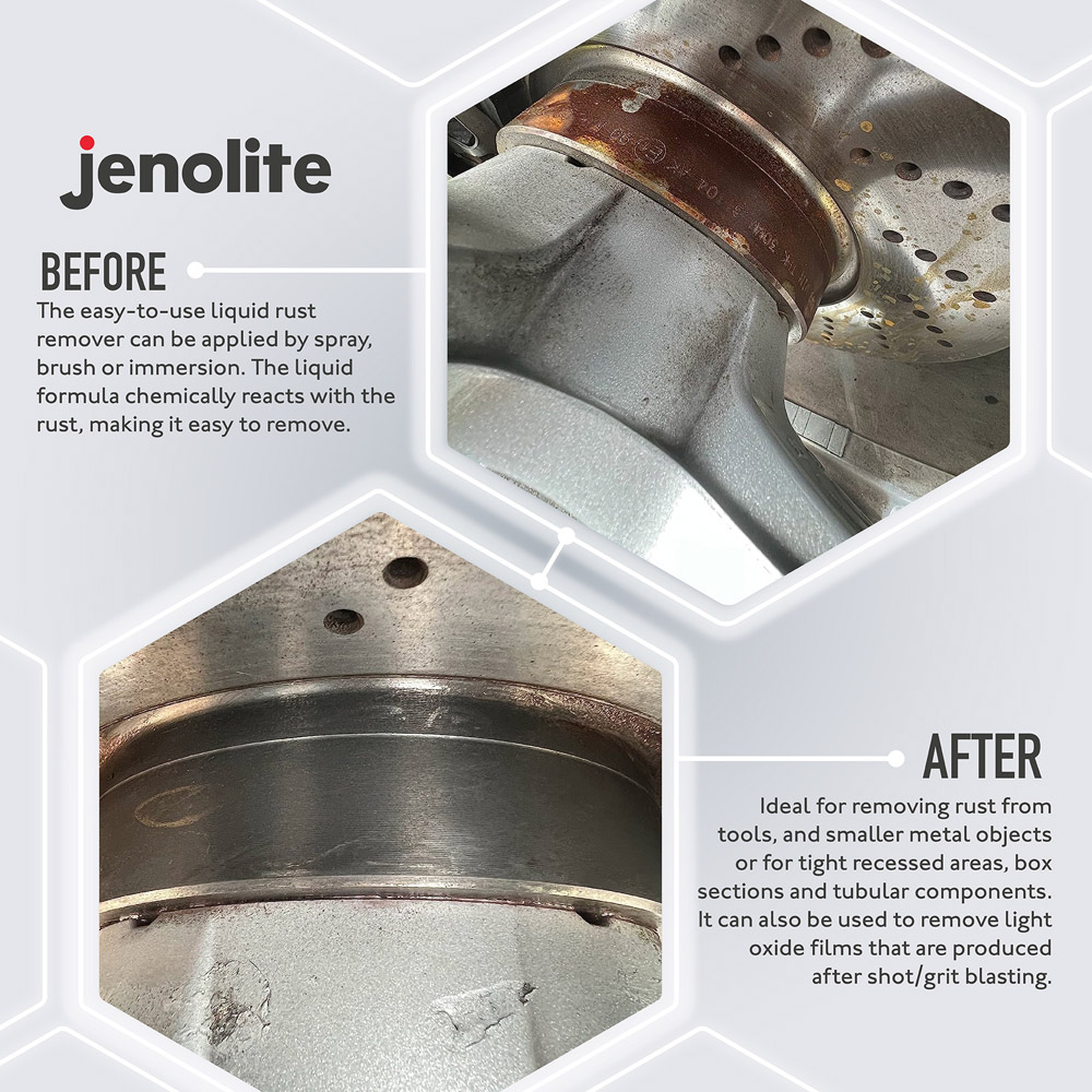 Jenolite Rust Remover Liquid 500ml Image 5