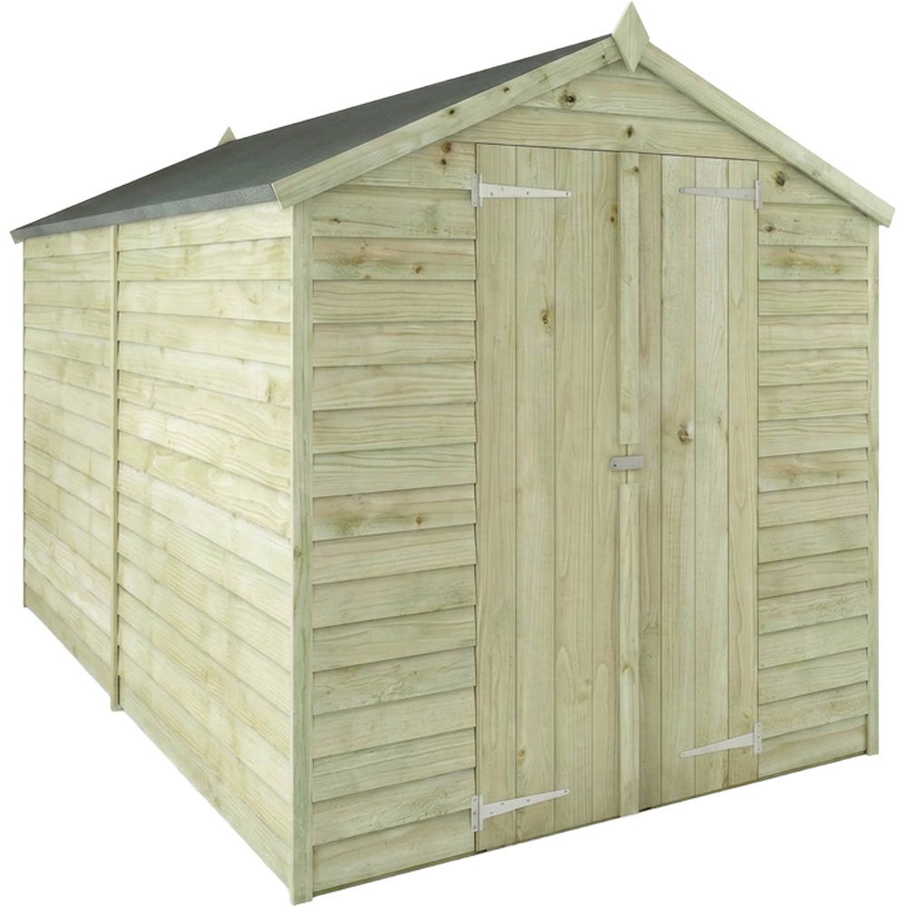 Mercia 10 x 6ft Double Door Overlap Apex Shed Image 3