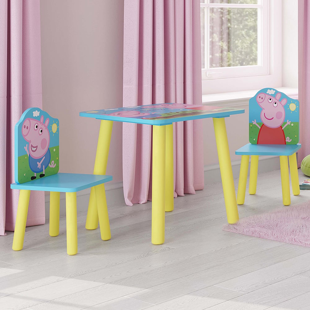 Peppa pig activity table and chair on sale