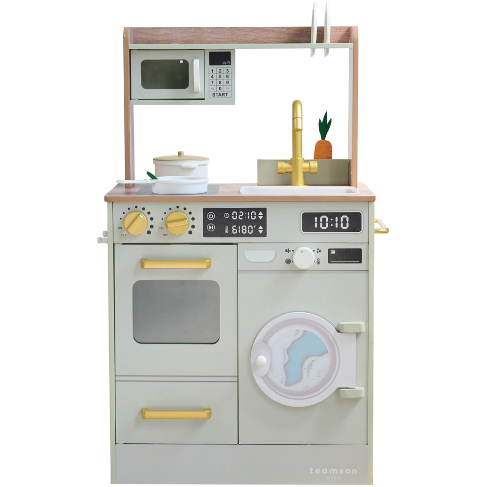 Teamson Kids Little Chef Lake Tahoe Green Master Play Kitchen Image 3
