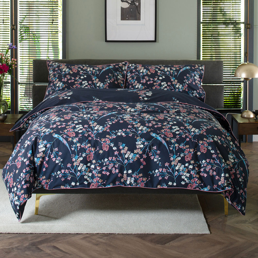 The Lyndon Company Night Bird Single 180 Thread Count Duvet Set Image 1