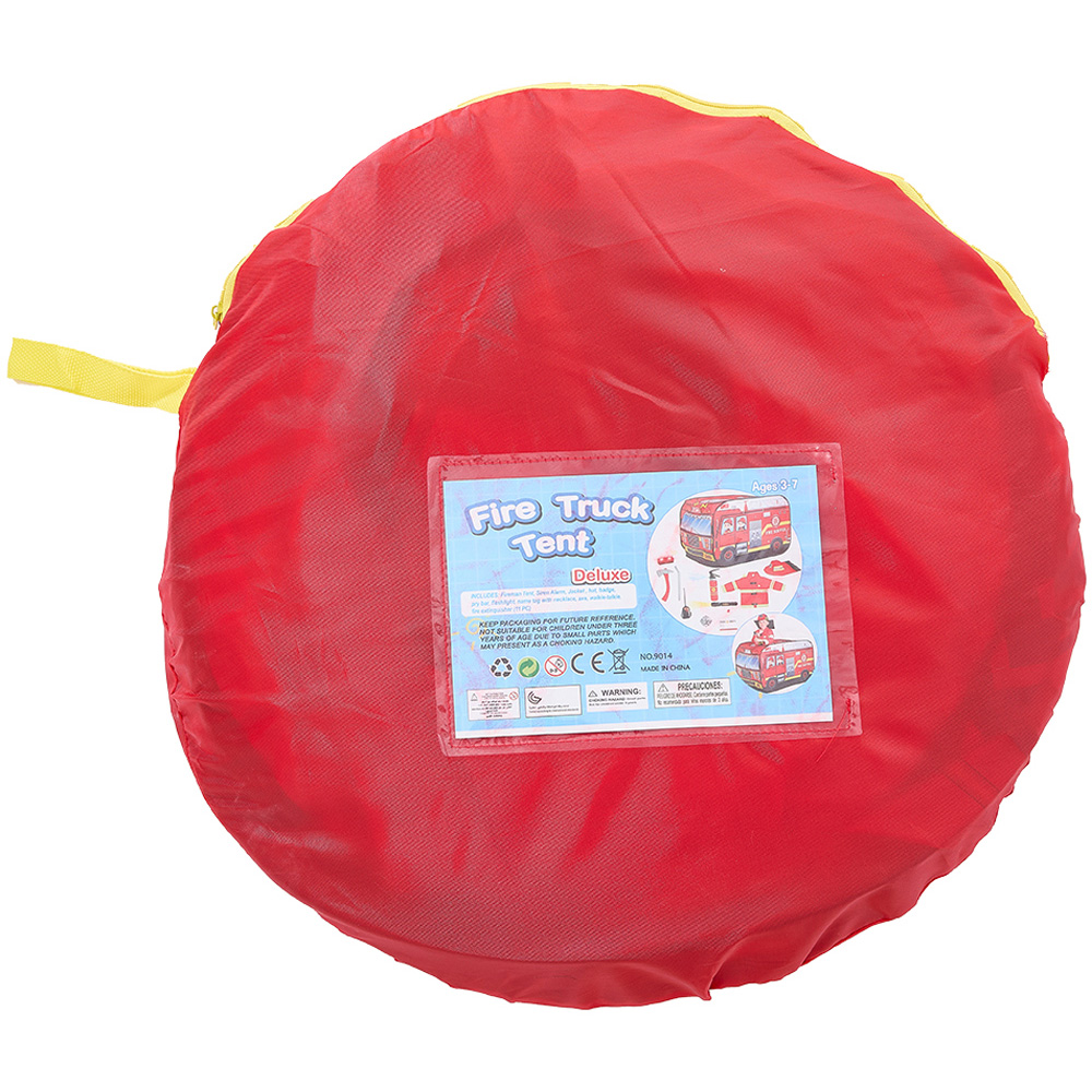 H&O Direct Kids Fire Truck Play Tent with Light Sound Image 5