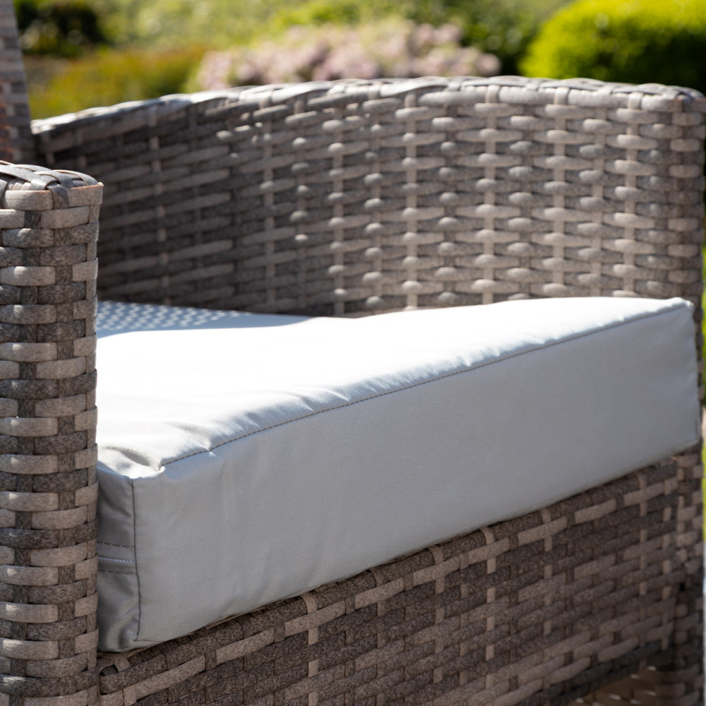 Artemis Home Arlo 4 Seater Grey Rattan Lounge Set with Cushion Image 3