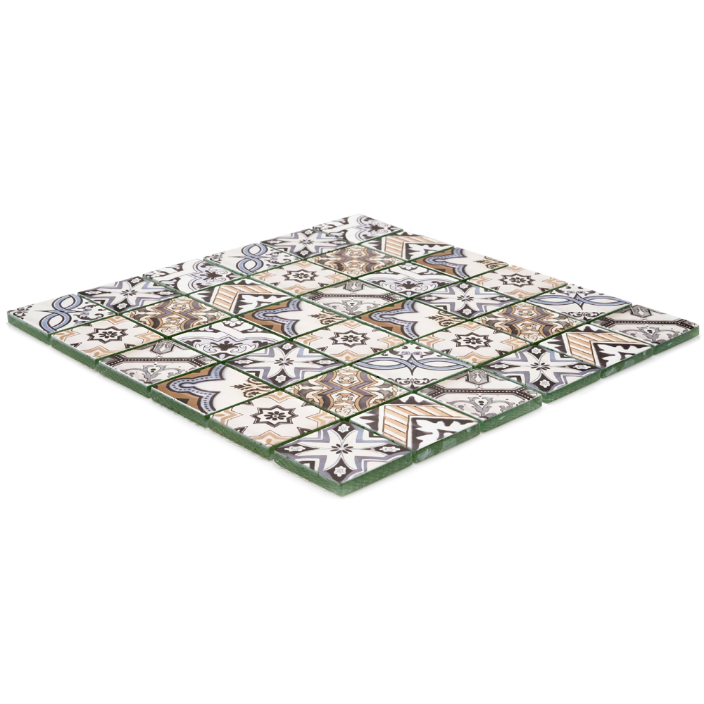 House of Mosaics Lisbon Mosaic Tile Sheet Image 3