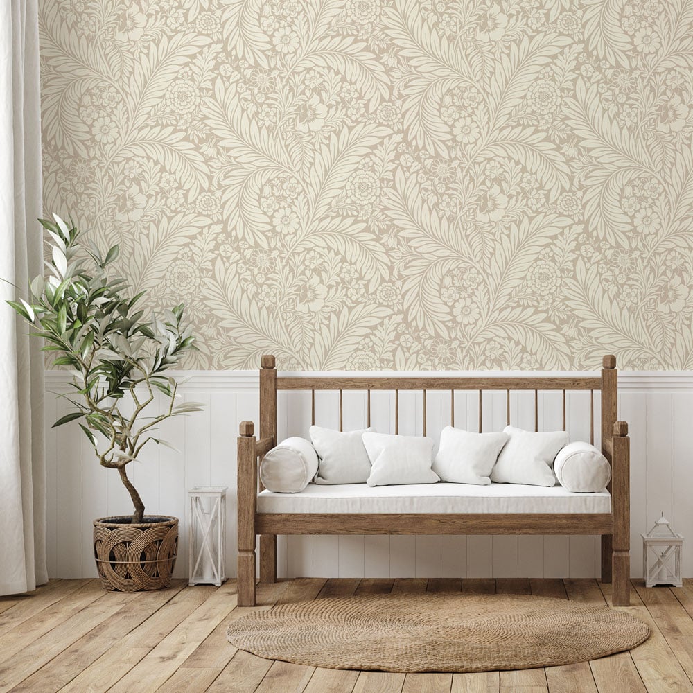 Belgravia Decor Florence Natural Wallpaper Image 2
