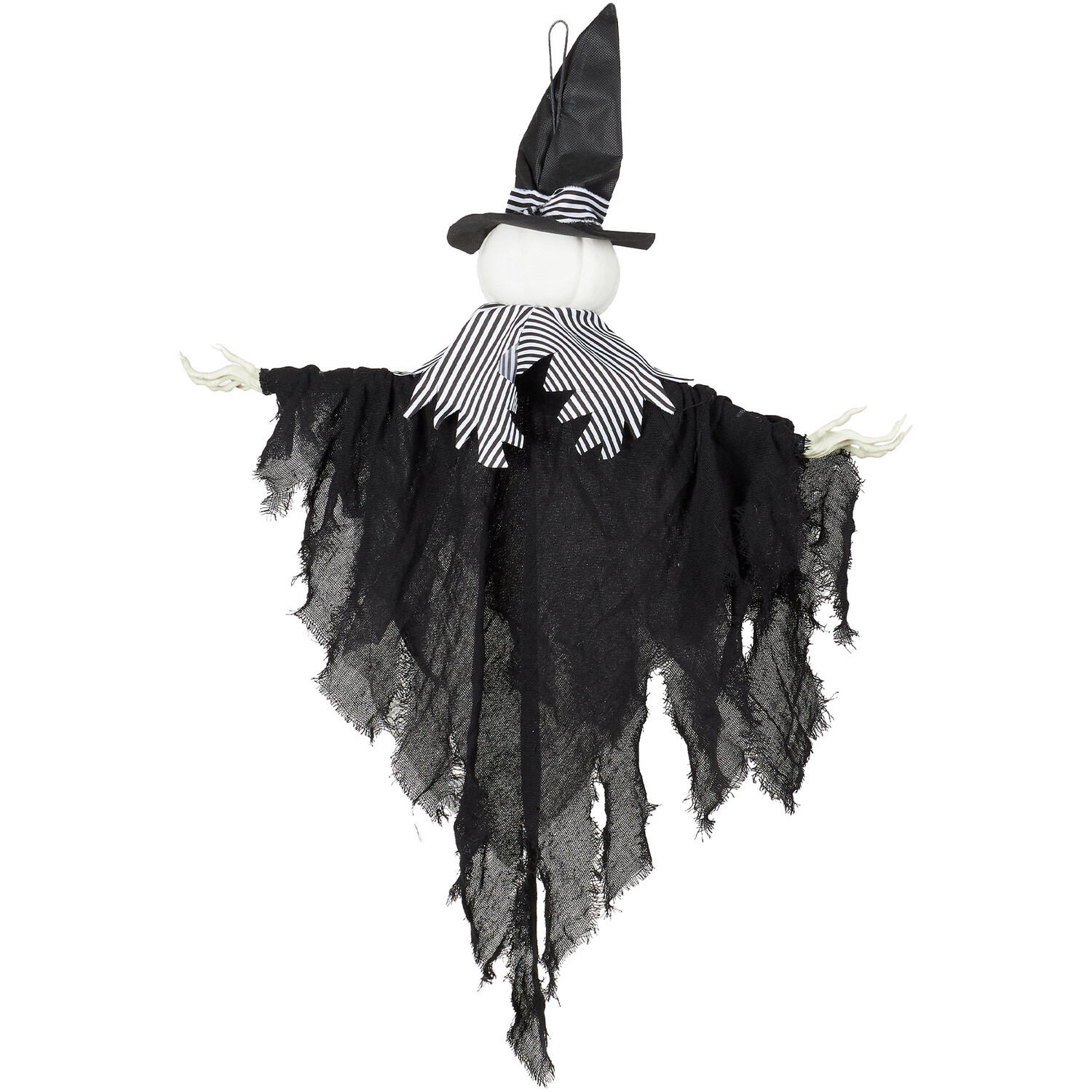 Hanging Gothic Pumpkin - Black Image 2