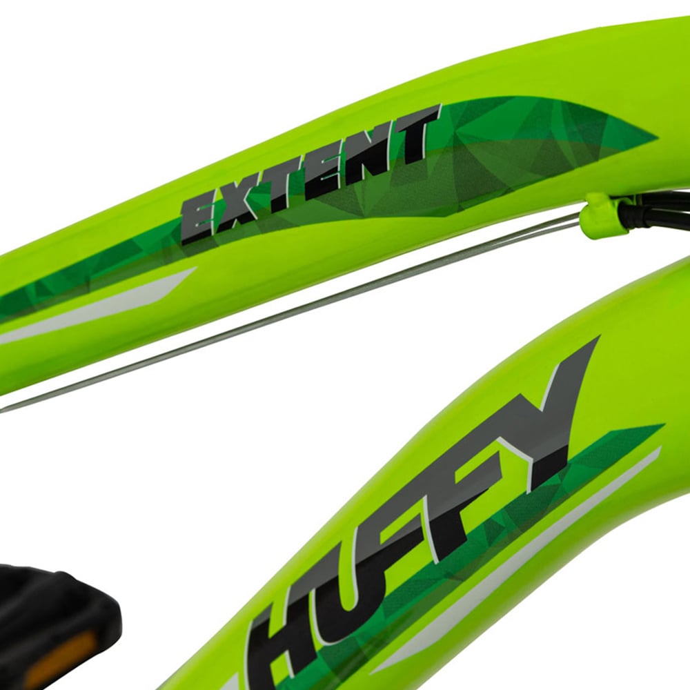 Huffy Extent 20349W Green Anti-Freeze 20 inch Kids Mountain Bike Image 6