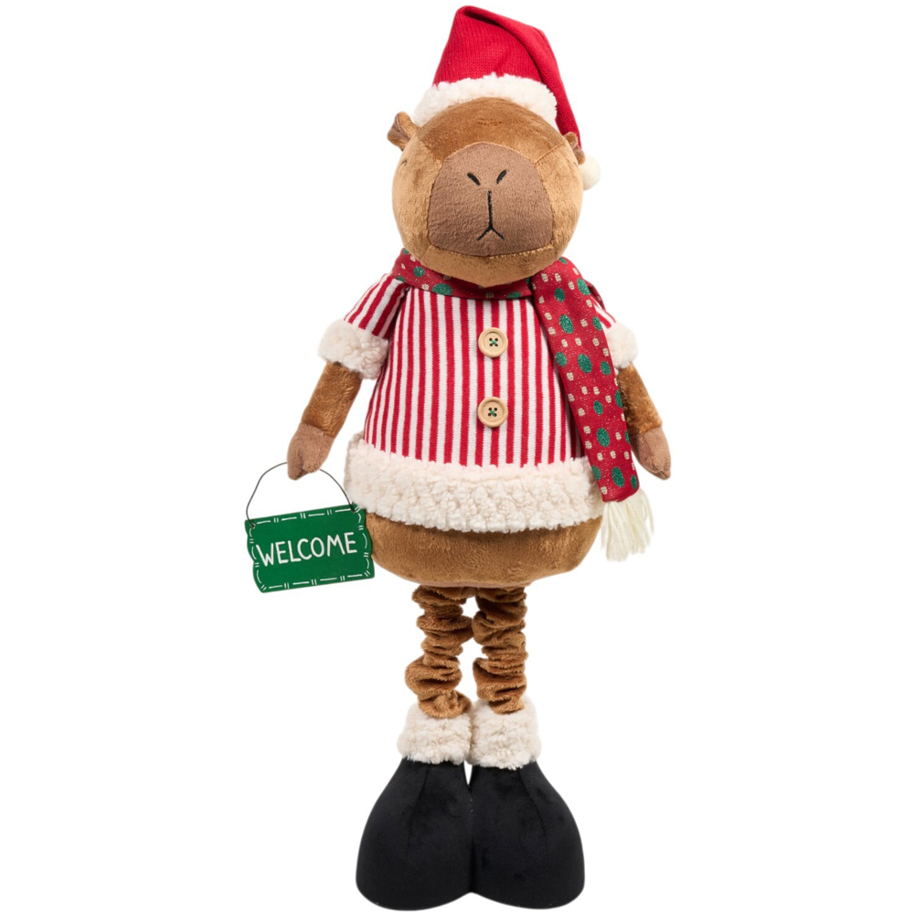 Extendable Christmas Capybara Decoration Image 7