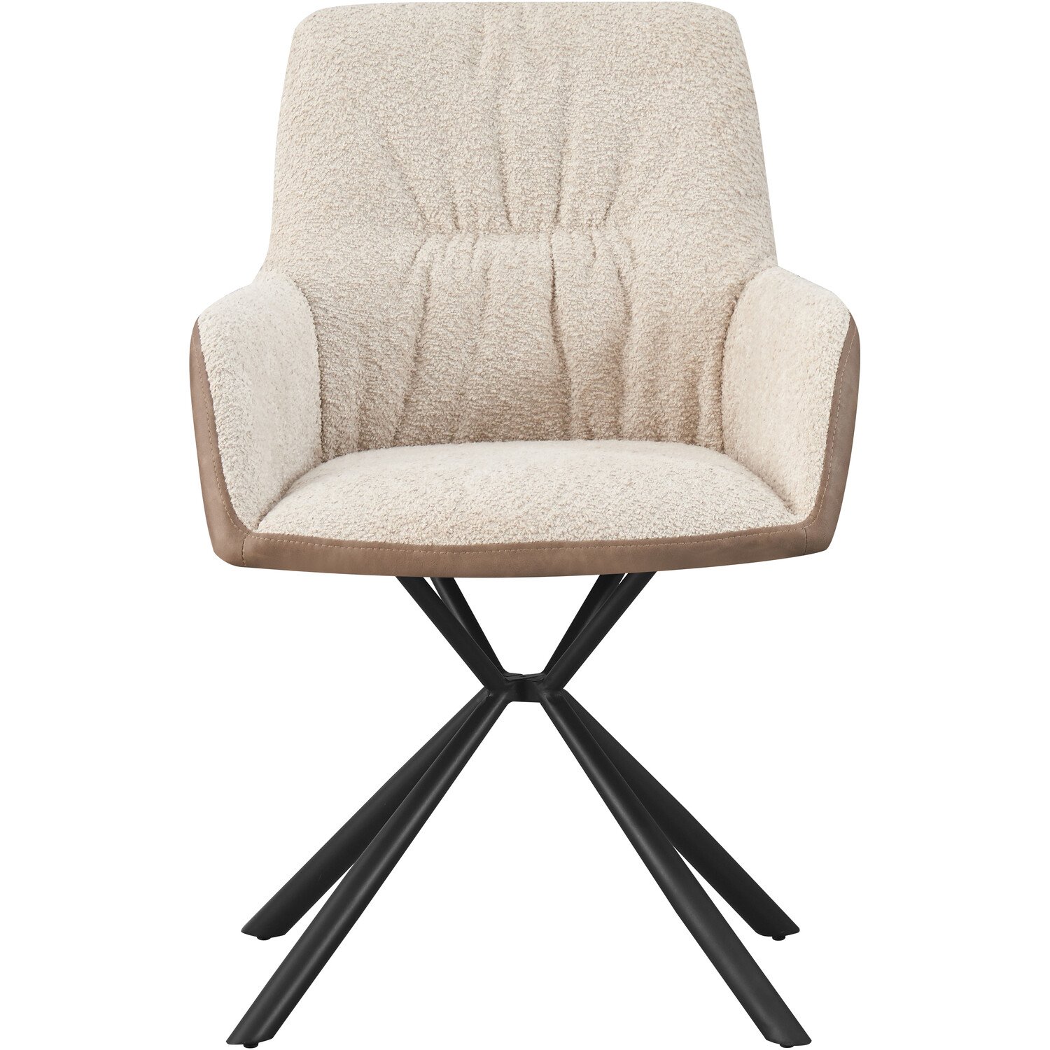 Henley Dining Chair Pair - Brown Image 2