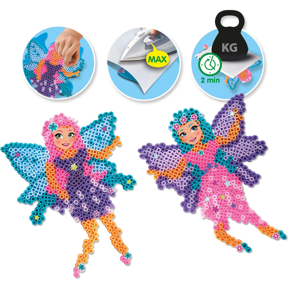 SES Creative Beedz Fairies Iron On Beads Kit 1200 Piece Image 5