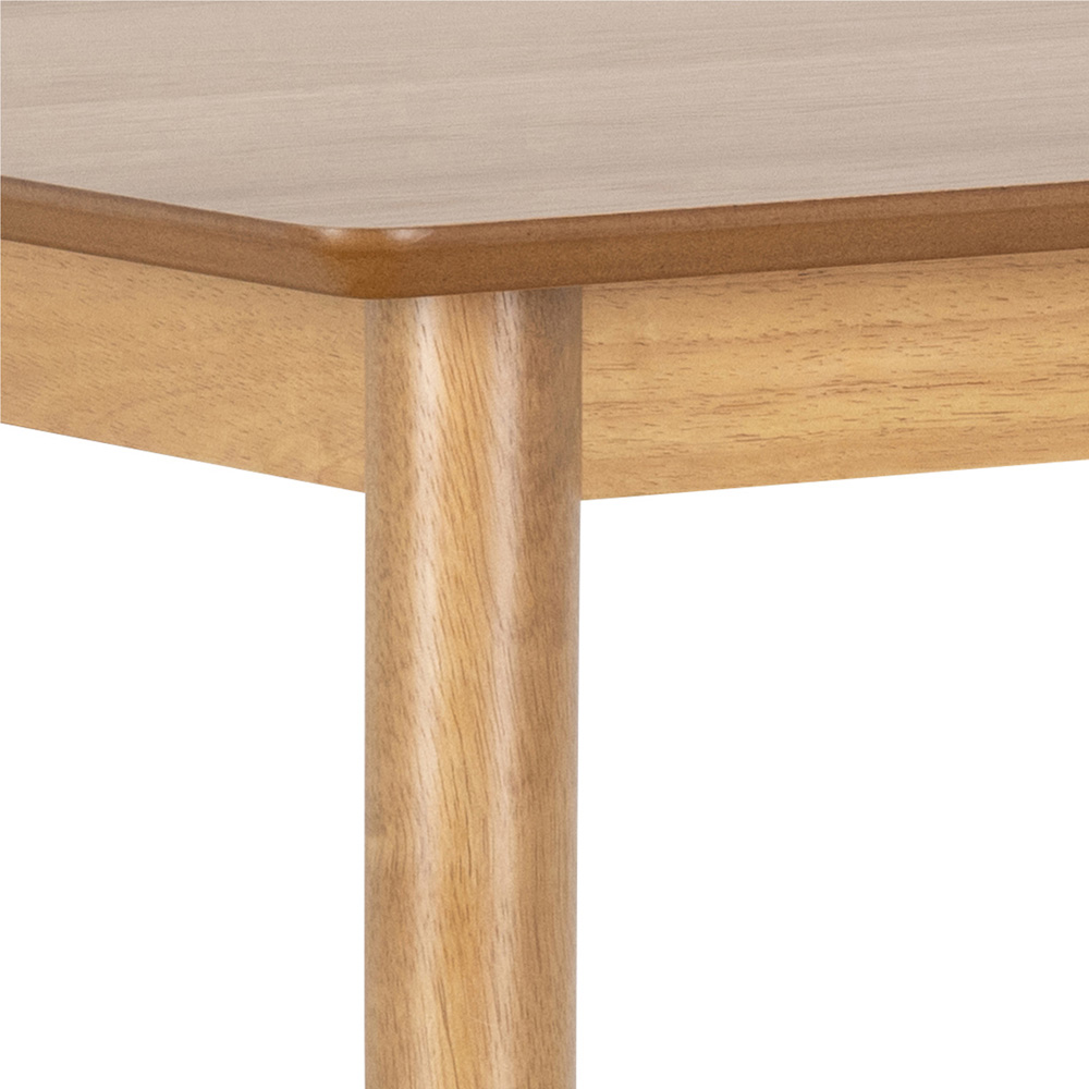 Florence Barlow 4 Seater Rectangular Oak Bar Table Image 4