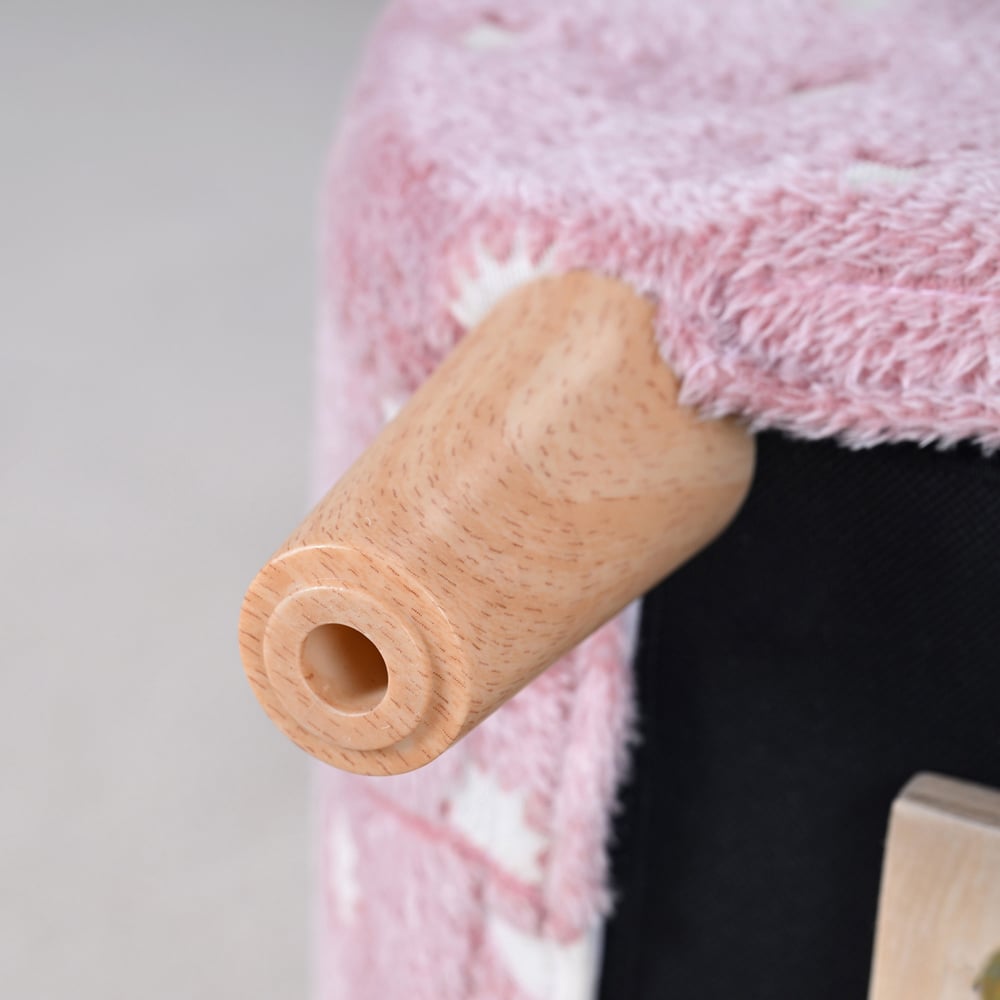 AIYAPLAY Pink Glow in the Dark Kids Armchair Image 4