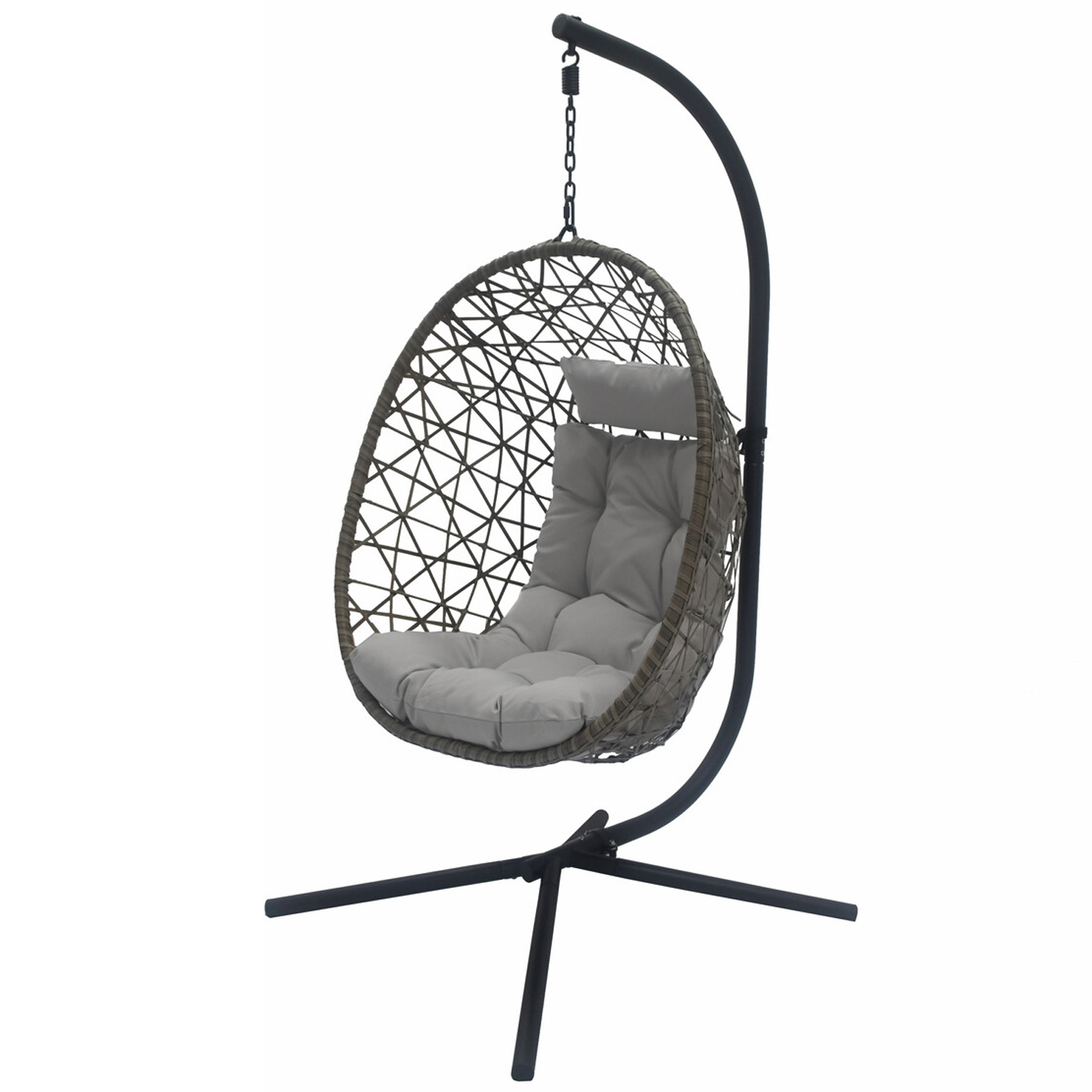 Teresa Hanging Chair with Cushion Image 3