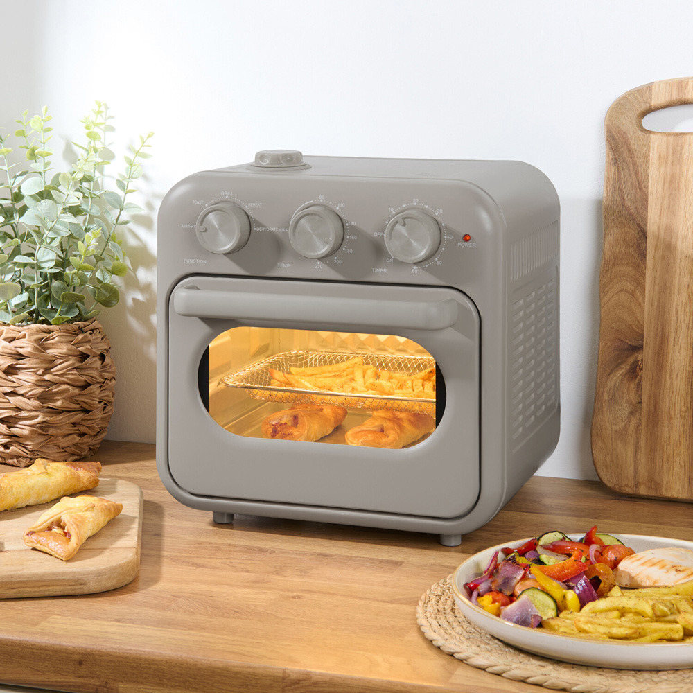 Steam Infusion Air Fryer Oven 16L Grey Image 2