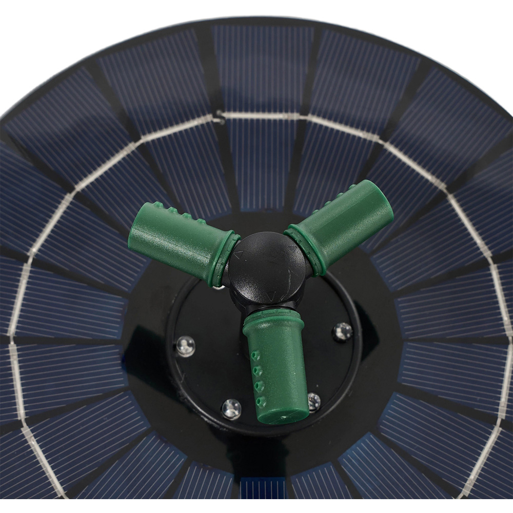 Living and Home 4W Solar Floating Bird Bath Fountain Pump with LED Image 6