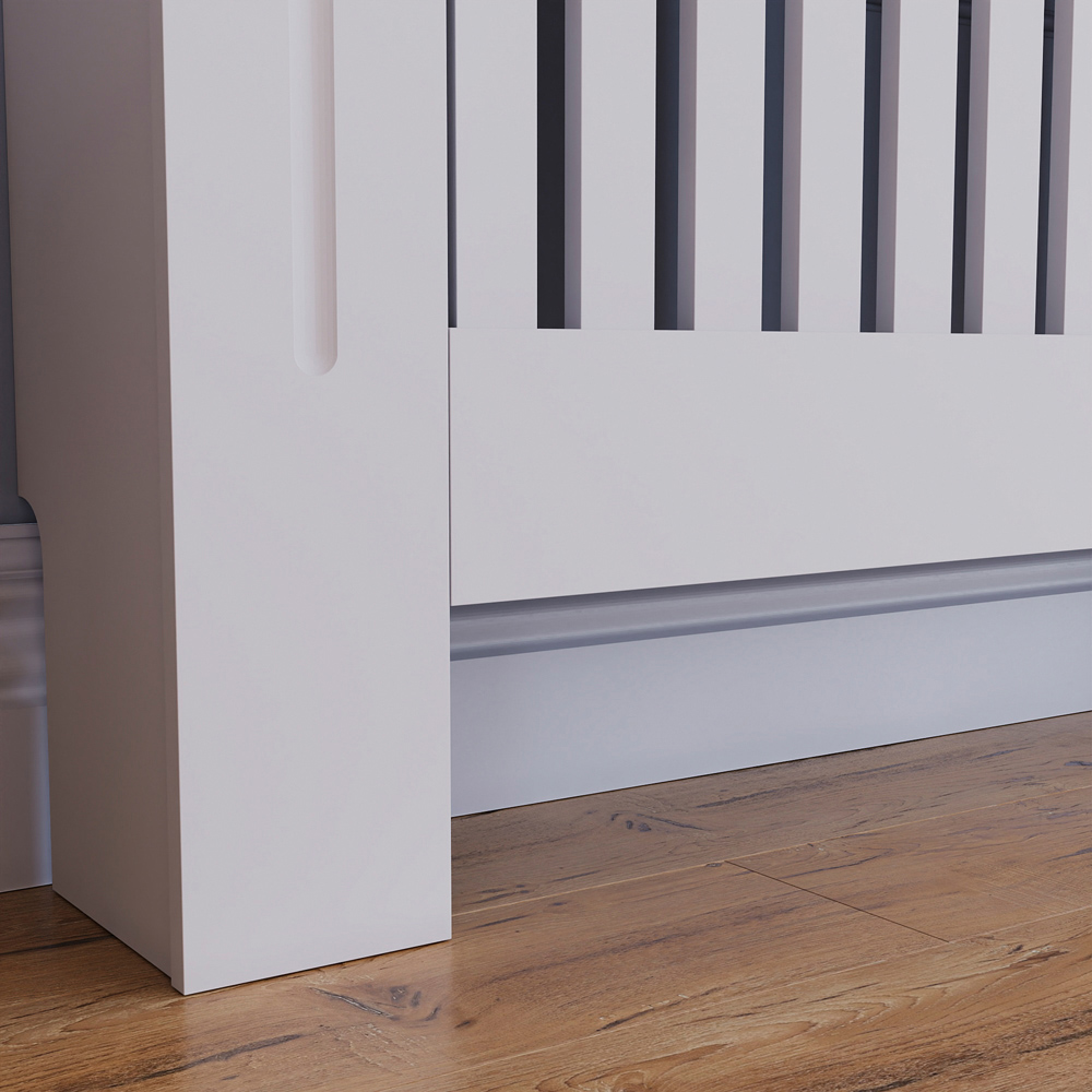 VIDA DESIGNS Chelsea White Radiator Cover Medium Image 4