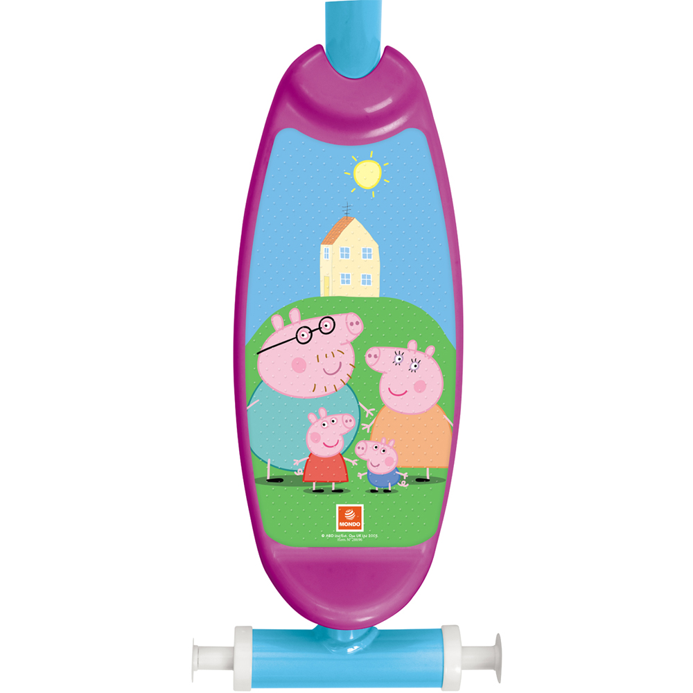 Mondo Kids Peppa Pig 3 Wheel My First Scooter with Lean-to-Steer Design Image 4