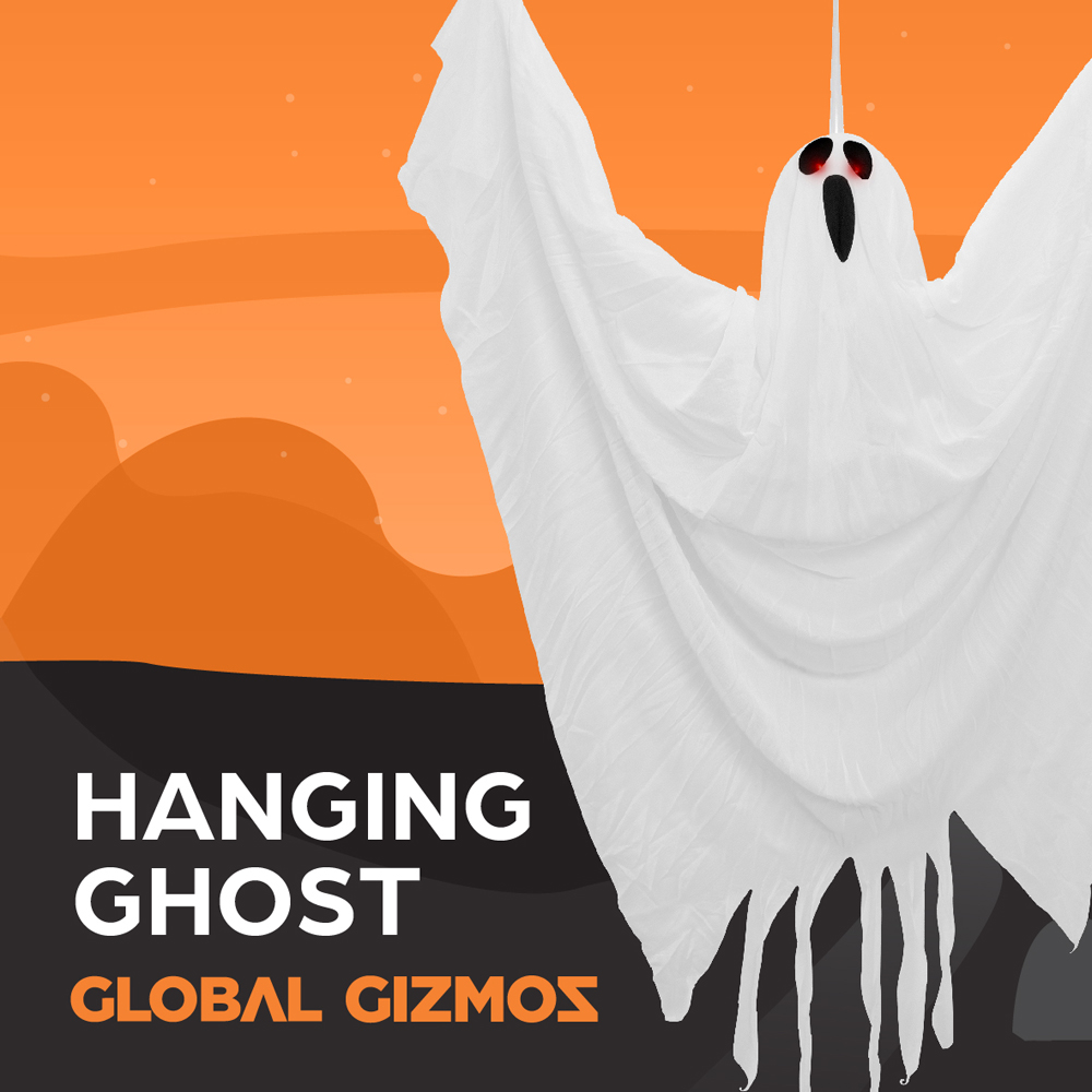 Global Gizmos Halloween Hanging Ghost Image 4