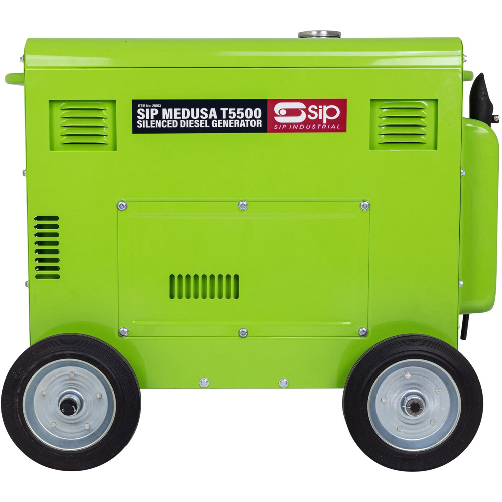 SIP MEDUSA T5500 Silenced Diesel Generator Image 5
