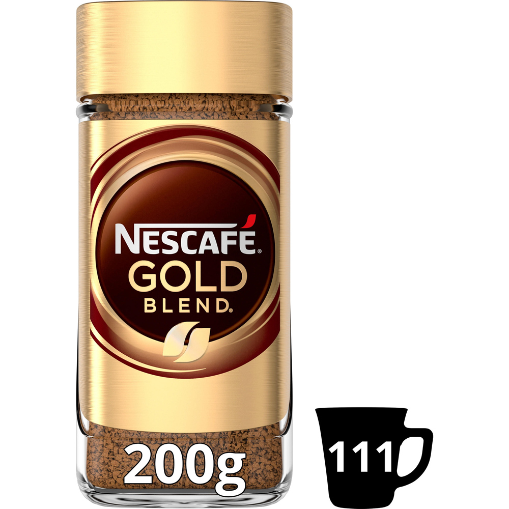 Nescafé Gold Blend Instant Coffee 200g Image 2