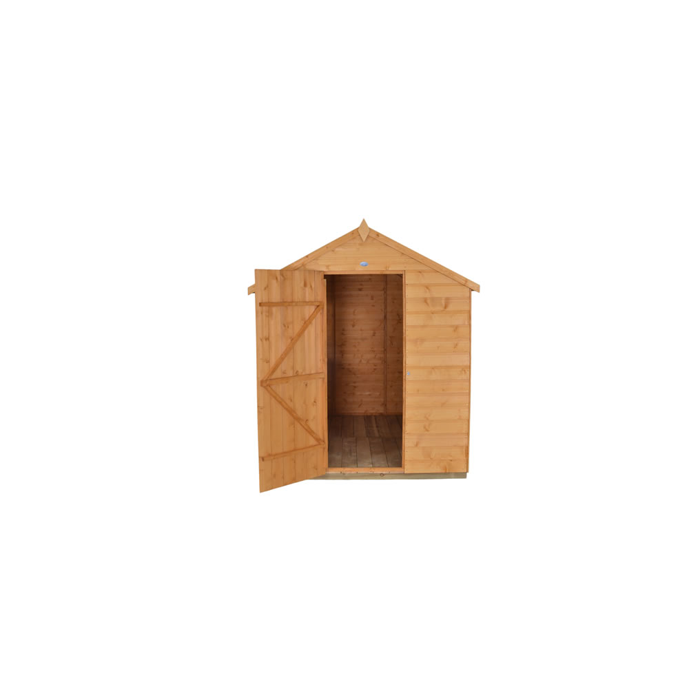 Forest Garden 8 x 6ft Shiplap Dip Treated Apex Shed Image 7