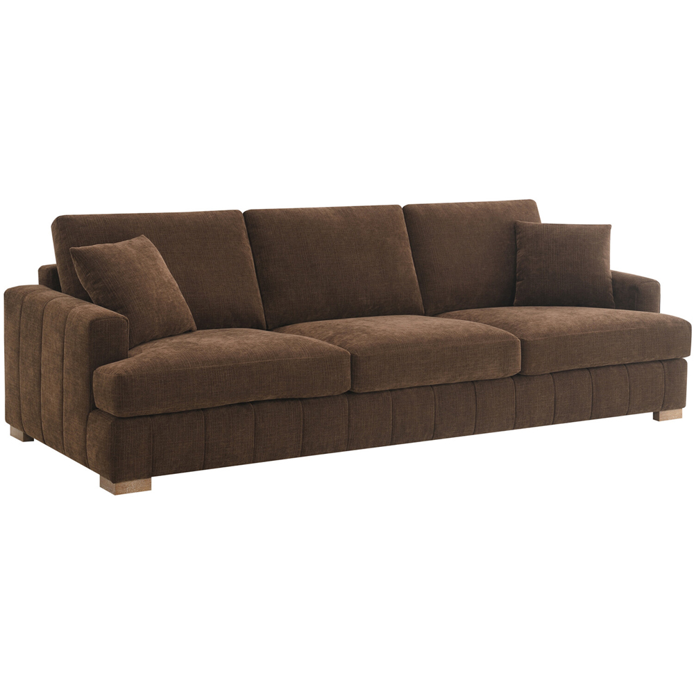 Arden Sofa Brown 3 Seater Image 3