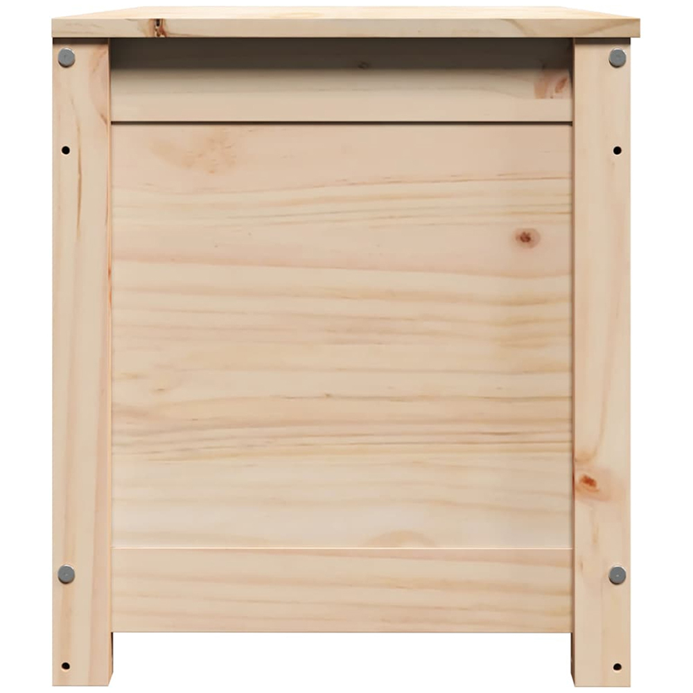 vidaXL Brown Wooden Storage Box Image 8