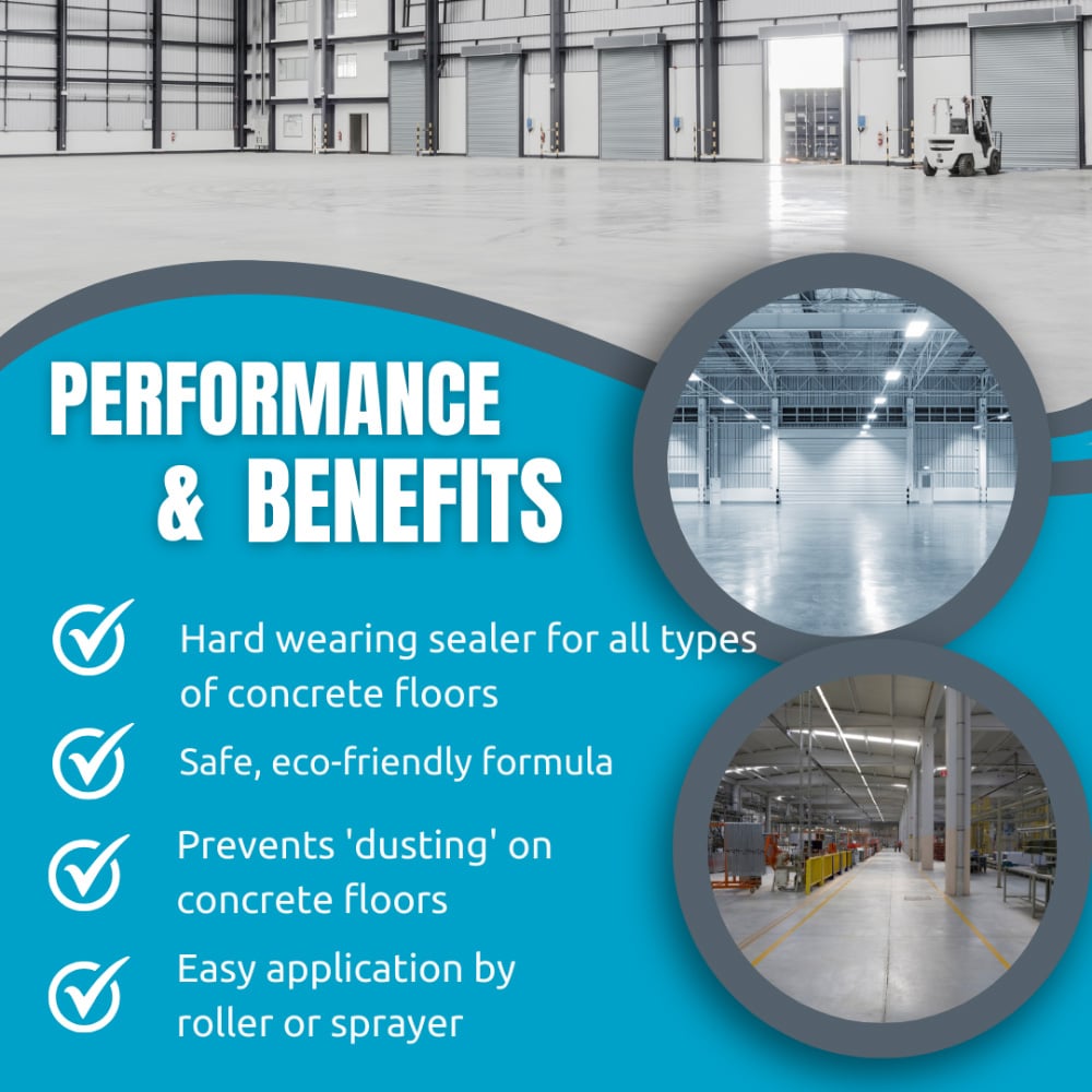SmartSeal Concrete Floor Sealer 5L 2 Pack Image 3
