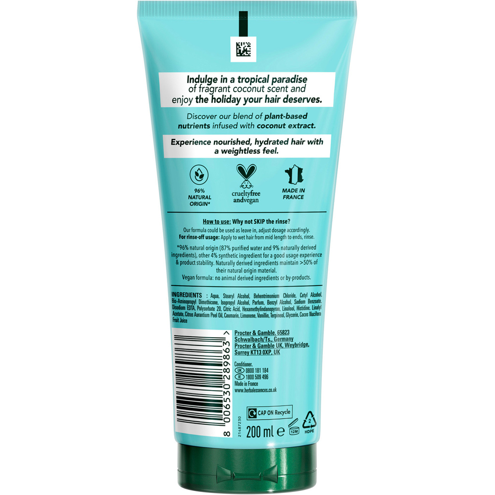 Herbal Essences Fiji Hair Conditioner Image 2