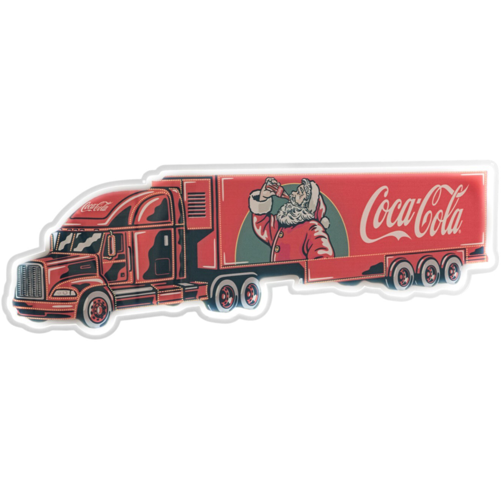 Coca-Cola Truck LED Neon Sign Image 1