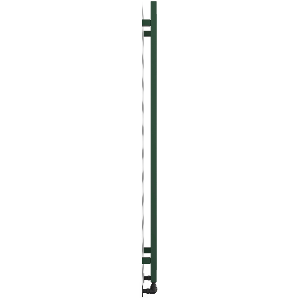 Terma Vivo Matt Green Heated Towel Rail 1215 BTU 1390 x 300mm Image 4